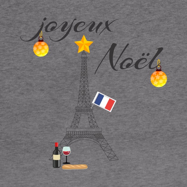 Joyeux Noel French Christmas by TNMGRAPHICS